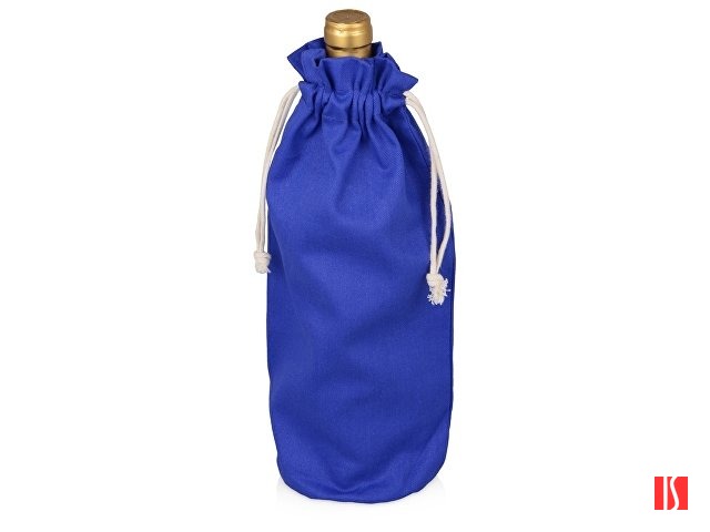 Хлопковая сумка для вина, синий