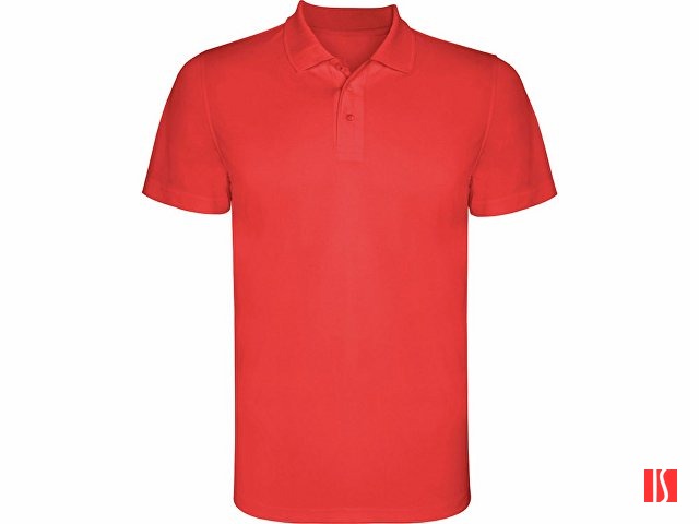 Рубашка поло "Monzha" мужская, красный