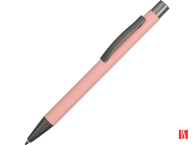 Ручка металлическая soft-touch шариковая «Tender», пыльно-розовый