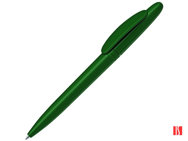 Антибактериальная шариковая ручка "Icon green", темно-зеленый