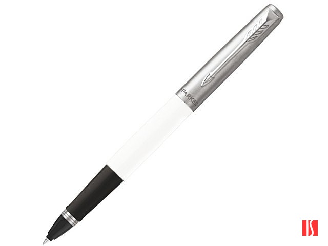 Ручка-роллер Parker Jotter Original T60 White СT (чернила черные) в подарочной коробке