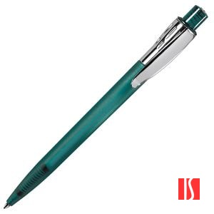 ESSE 8 FROST, ручка шариковая, фростированный зеленый/хром, пластик
