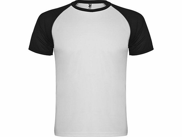 Спортивная футболка "Indianapolis" мужская, белый/черный