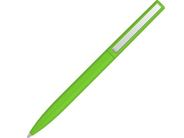 Шариковая ручка  "Bright F Gum" soft-touch, зеленое яблоко