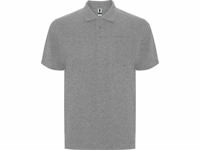 Рубашка поло "Centauro Premium" мужская, серый меланж