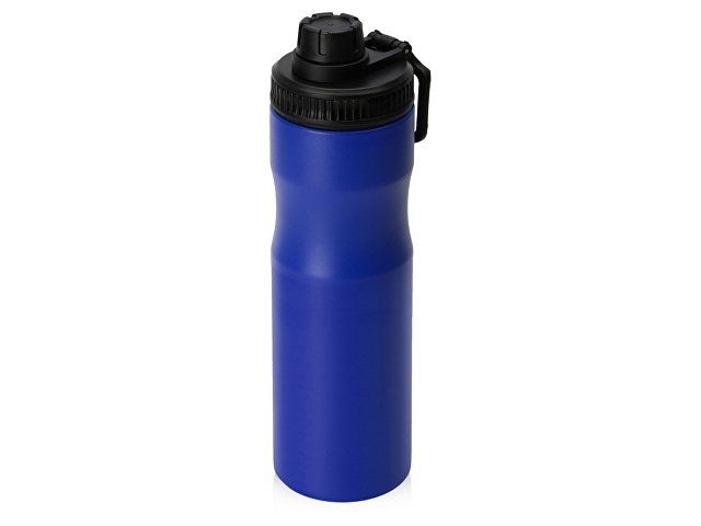 Бутылка для воды «Supply» Waterline, нерж сталь, 850 мл, синий/черный