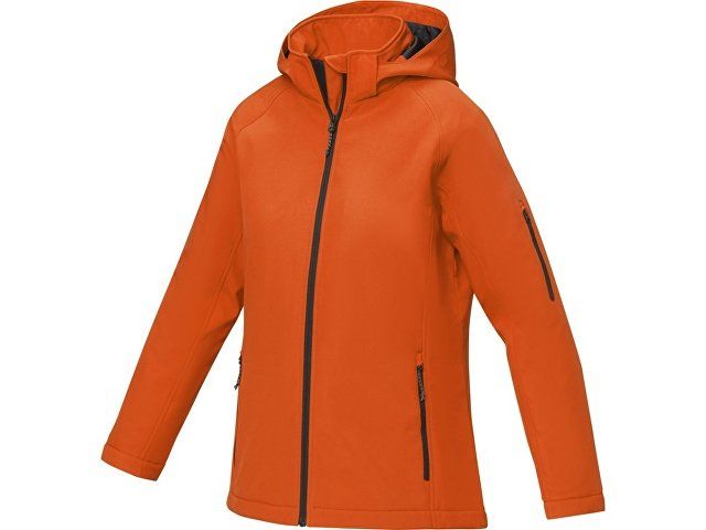 Notus женская утепленная куртка из софтшелла - Оранжевый