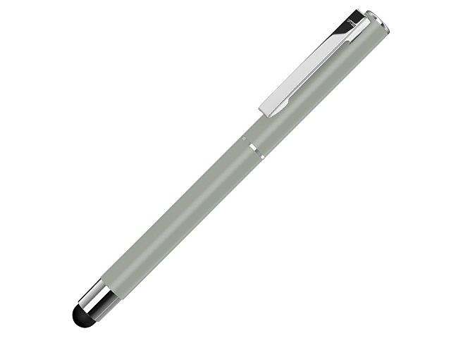Ручка металлическая стилус-роллер «STRAIGHT SI R TOUCH», серый