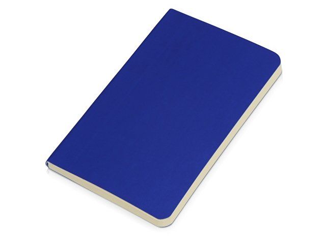 Блокнот А6 "Softy small" 9*13,8 см в мягкой обложке, синий (P)