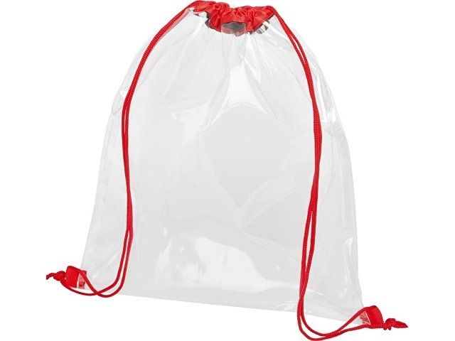 Рюкзак "Lancaster", прозрачный/красный