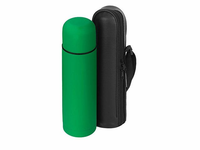 Термос «Ямал Soft Touch» 500мл, зеленый классический (P)