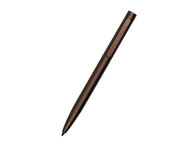 Ручка "Firenze" шариковая автоматическая, вороненая сталь