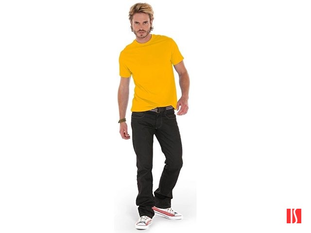 Футболка "Heavy Super Club" мужская, золотисто-желтый, изображение 2