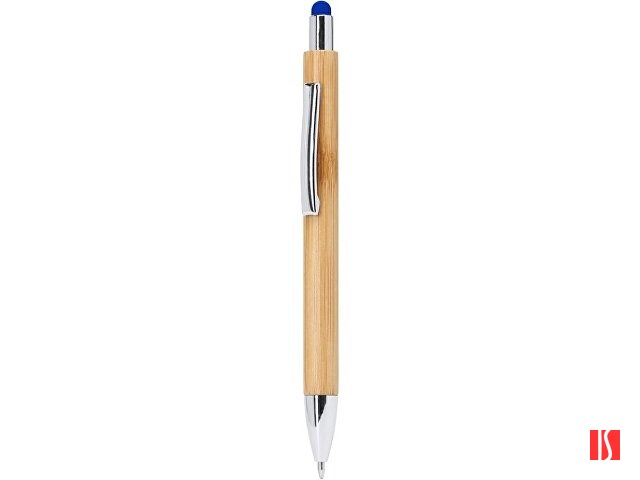 Ручка шариковая PAMPA с цветным стилусом, натуральный/желтый, изображение 3