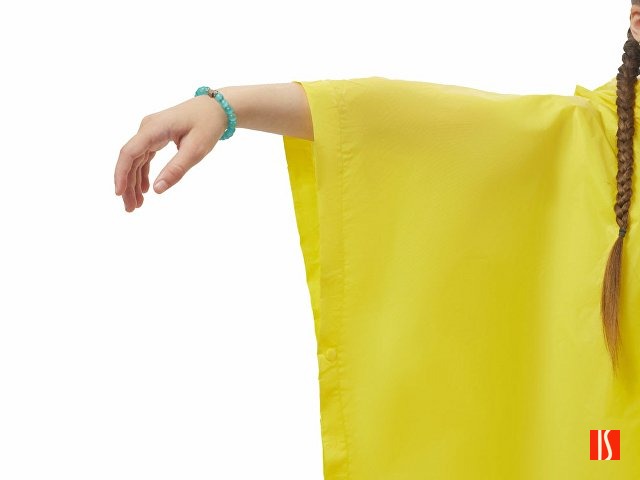 Пончо «Hawaii» c чехлом детский, желтый, изображение 5