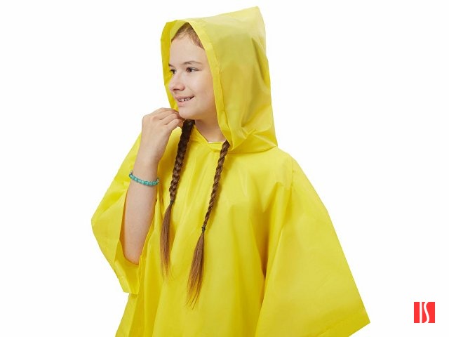 Пончо «Hawaii» c чехлом детский, желтый, изображение 4