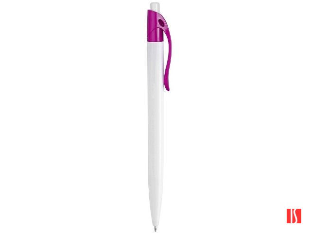 Ручка шариковая "Какаду", белый/фуксия (P), изображение 3