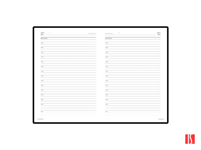 Ежедневник недатированный А5 «Velvet», фуксия, изображение 2