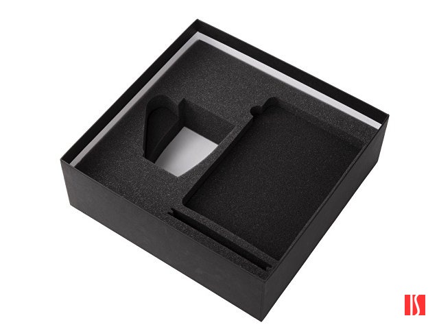 Подарочный набор c блокнотом C1, ручкой и кружкой, оранжевый, изображение 3