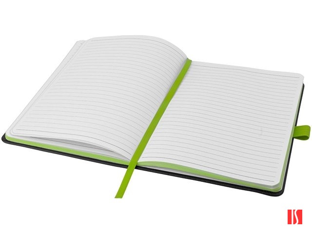 Блокнот Color edge A5, черный/лайм, изображение 2