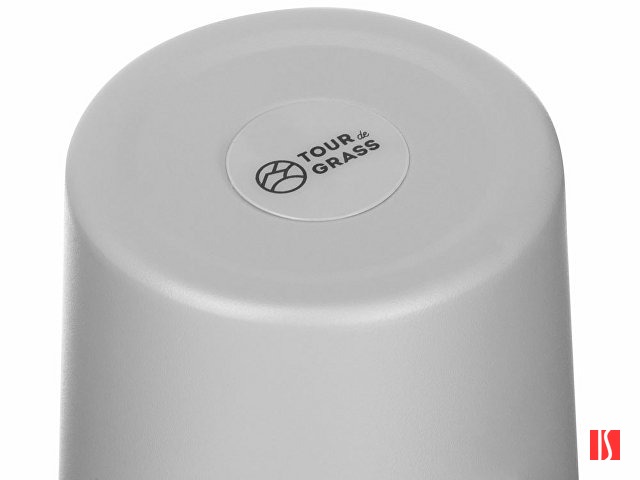 Стальная кружка с двойными стенками и порошковым покрытием "Tibet", серый, изображение 3