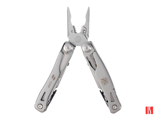 Мультитул Stinger, 106 мм, 15 функций, сталь/АБС-пластик, оранжевый, в комплекте нейлоновый чехол, изображение 3