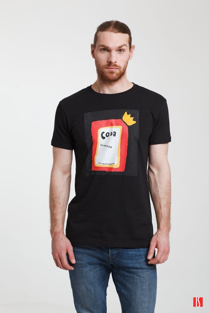 Футболка «Сода», черная, изображение 6