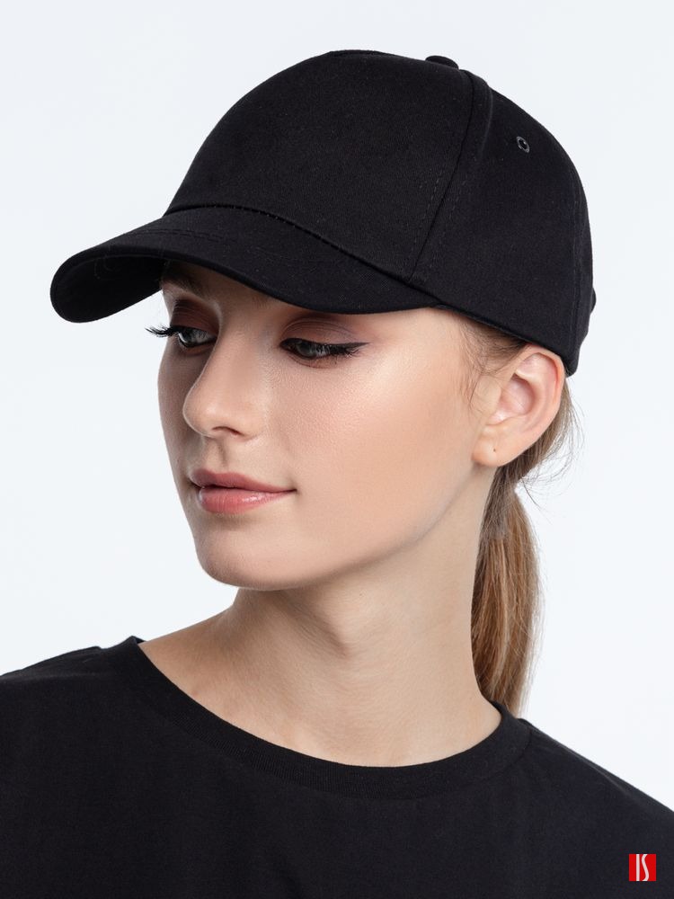 Бейсболка Long Beach, черная, изображение 2