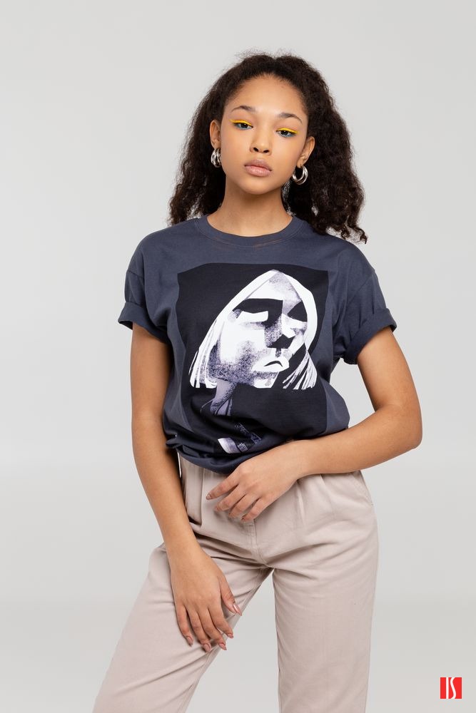 Футболка «Меламед. Kurt Cobain», темно-серая, изображение 7