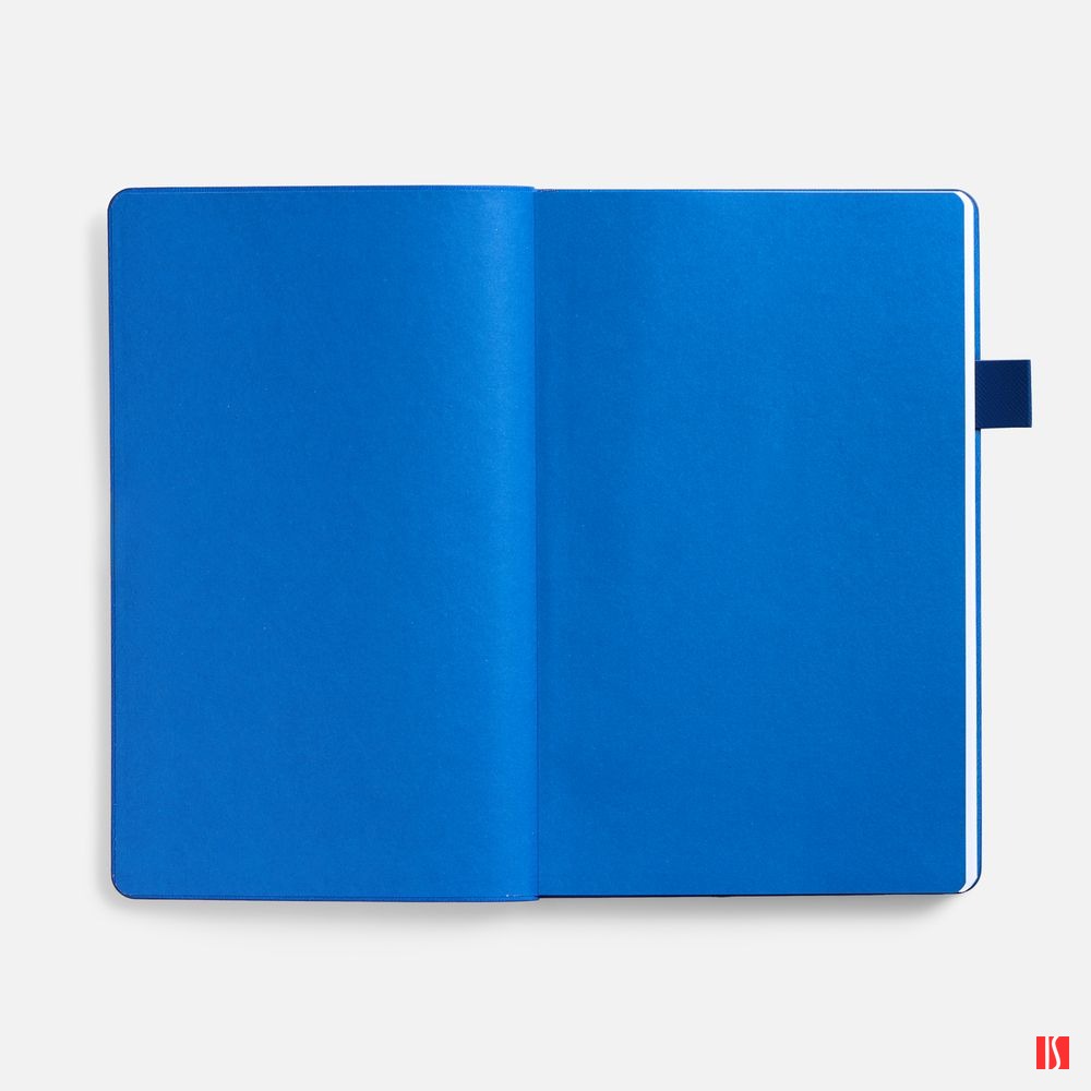 Ежедневник White Shall, недатированный, бело-синий, изображение 7