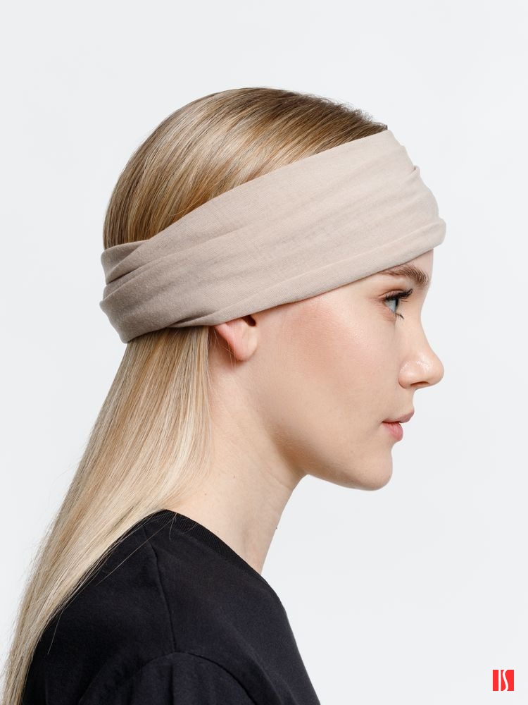 Многофункциональная бандана Dekko, бежевая, изображение 11