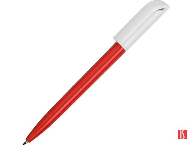 Ручка пластиковая шариковая «Миллениум Color BRL», красный/белый