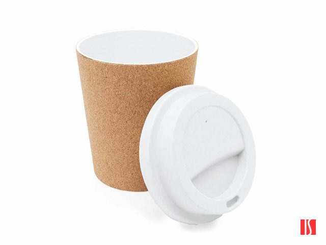 Купить Стакан многоразовый SACHA 380 мл, бежевый/белый Стакан многоразовый SACHA 380 мл, бежевый/белый