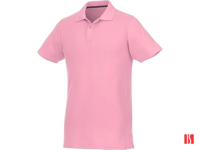 Мужское поло Helios с коротким рукавом, light pink