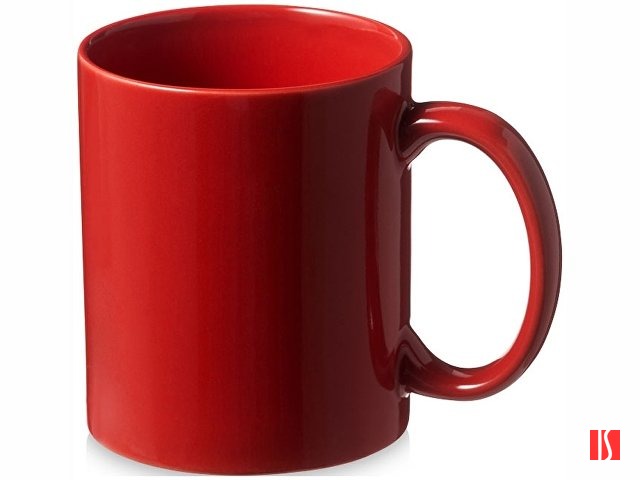 Кружка керамическая "Santos", красный