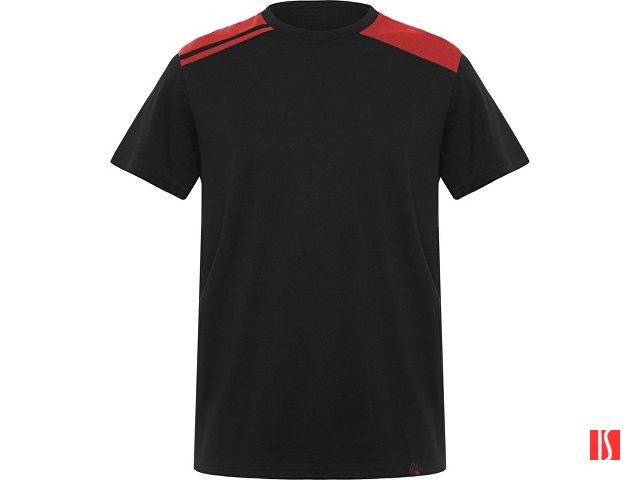 Футболка "Expedition" мужская, черный/красный