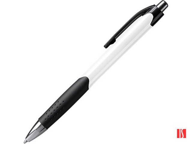 Ручка пластиковая шариковая DANTE, черный/белый