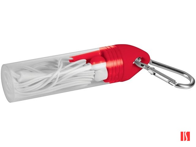 Наушники "Earbuds", красный