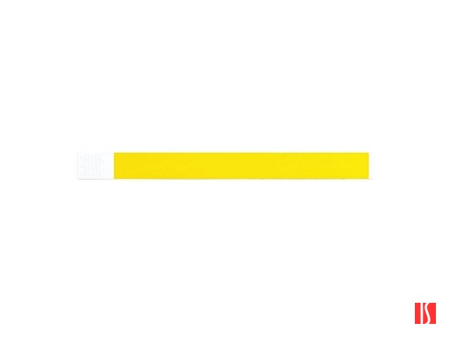 Браслет для мероприятий PARTY с индивидуальной нумерацией, желтый