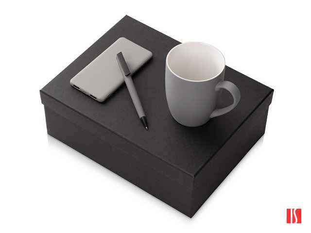 Купить Подарочный набор c кружкой, пластиковой ручкой и повербанком С1, 5000 mAh, серый Подарочный набор c кружкой, пластиковой ручкой и повербанком С1, 5000 mAh, серый