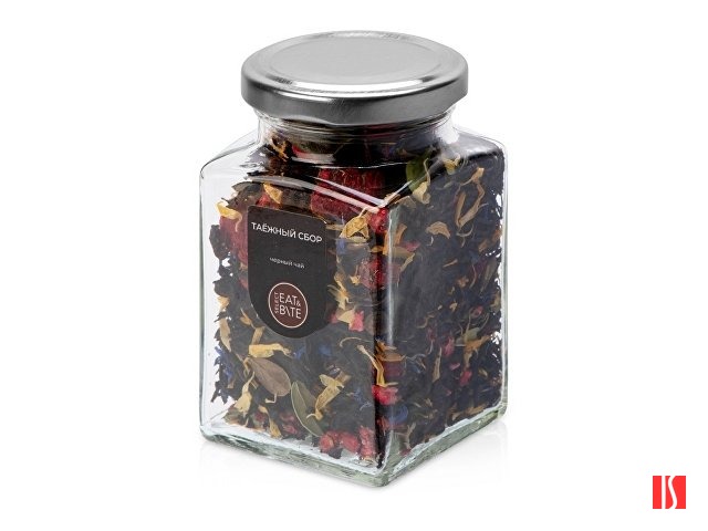 Чай черный, серия "Bouquet", таежный сбор, стеклянная банка
