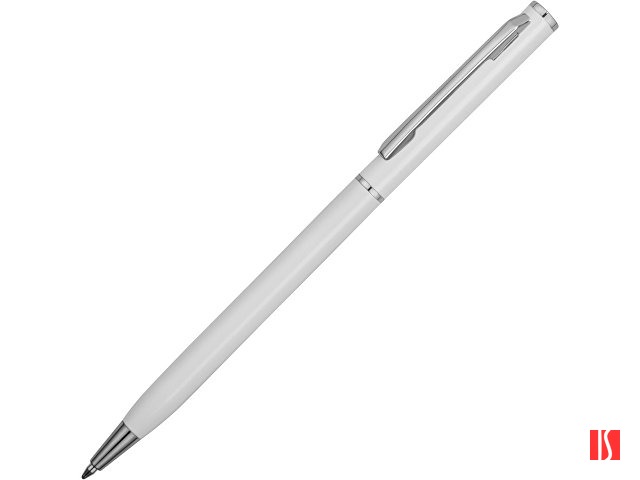 Ручка металлическая шариковая "Атриум", белый