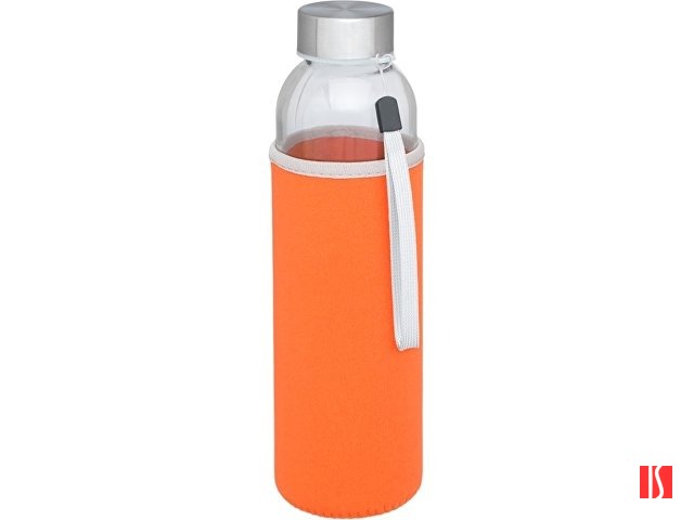 Спортивная бутылка Bodhi из стекла объемом 500 мл, оранжевый