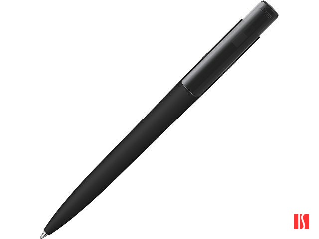 Шариковая ручка "RECYCLED PET PEN PRO K transparent GUM" soft-touch, черный