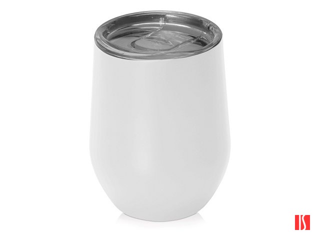 Вакуумная термокружка "Sense", непротекаемая крышка, белый