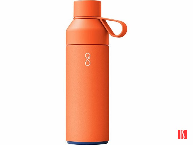 Бутылка для воды Ocean Bottle объемом 500 мл с вакуумной изоляцией, оранжевый