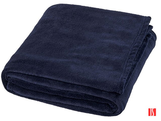 Супермягкий плед Bay из корал-флиса, синий