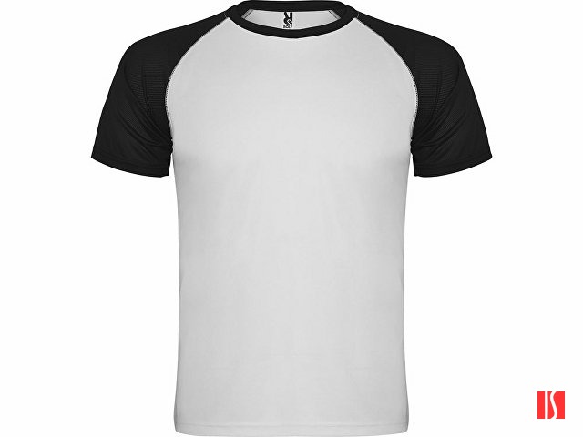 Спортивная футболка "Indianapolis" мужская, белый/черный