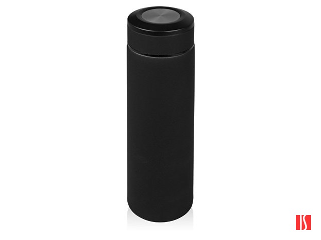 Термос «Confident» с покрытием soft-touch 420мл, черный