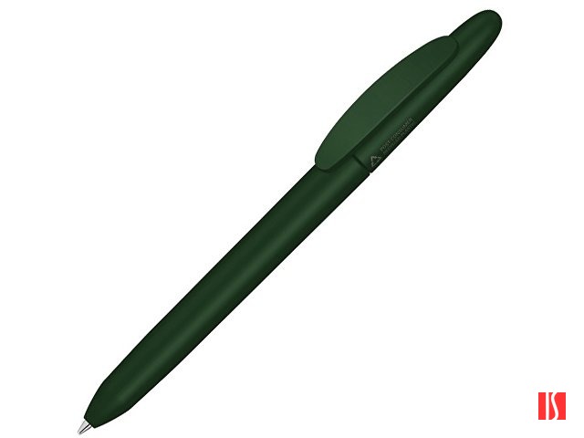 Шариковая ручка из вторично переработанного пластика "Iconic Recy", темно-зеленый